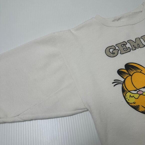 Vintage Garfield Gemini Star Sign Graphic Crewneck XS - Picture 5 of 5